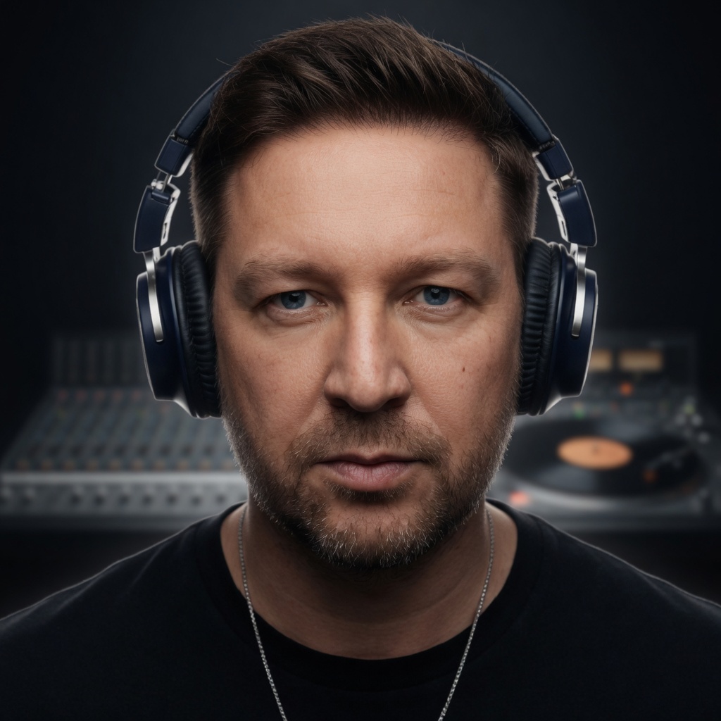 Alfred Bich im Studio